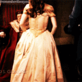 Belle’s gold dress  - once-upon-a-time fan art