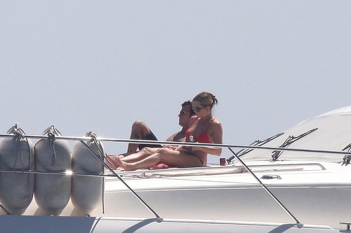 Bikini - On Boat In Capri [19th June 2012]