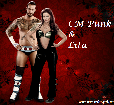  CM Punk and Lita