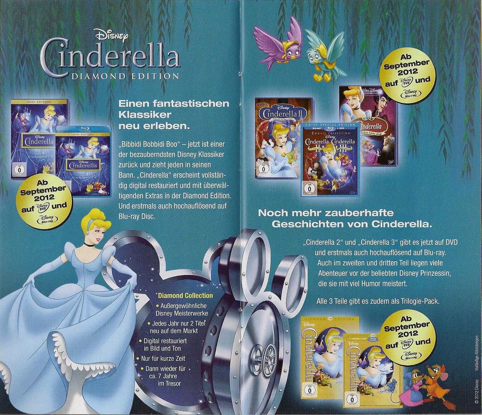 Cinderella's DVD Disney Princess Photo (31299237) Fanpop