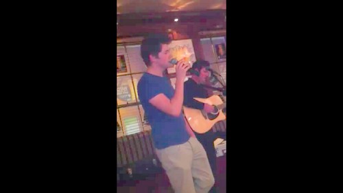  Damian McGinty and Niall Gallagher Sing The Town I Loved So Well in Badgers Bar, Derry