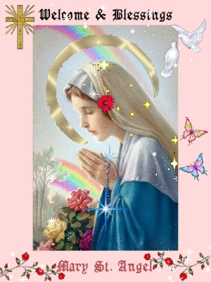  ファン Art - Mother Mary in Prayer