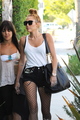 Goes For A Punk Tocker Look As The Disney Star Heads To A Recording Studio in Burbank [28 June 2012] - miley-cyrus photo