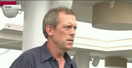  Hugh Laurie Interview for 1tv.ru
