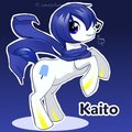 Kaito as a pony. - my-little-pony-friendship-is-magic fan art