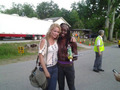 Laurie Holden and Danai Gurira  - the-walking-dead photo