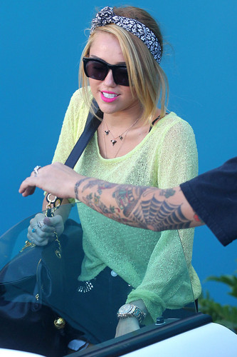 Leaving Winsor Pilates in West Hollywood [25th June]