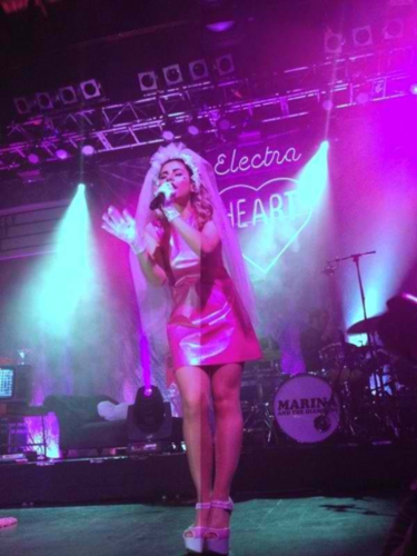 Marina performing