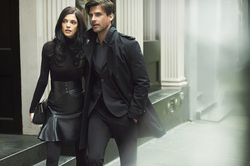 New outtakes of Ashley's Fall 2012 DKNY campaign. 