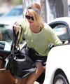 Out To Starbucks In Studio City [25 June 2012] - miley-cyrus photo
