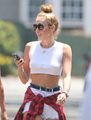 Out and about in Toluca Lake [20th June] - miley-cyrus photo