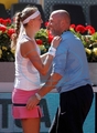 Petra Kvitova celebrates with coach David Kotyza - tennis photo