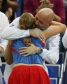 Petra Kvitova embrace with coach - tennis photo