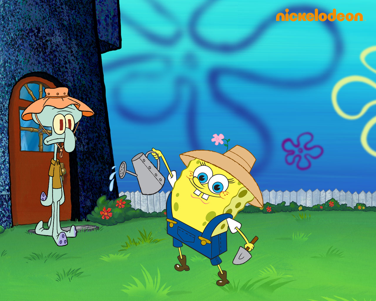 Spongebob & Squidward - Spongebob Squarepants Wallpaper (31281673) - Fanpop