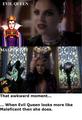 That awkward moment - Evil Queen-Maleficent - once-upon-a-time fan art