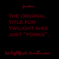 Twilight facts 1-20 - twilight-series fan art