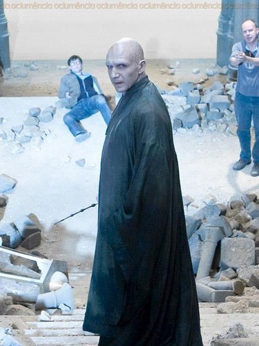 BTS Photos from HP and Deathly Hallows 