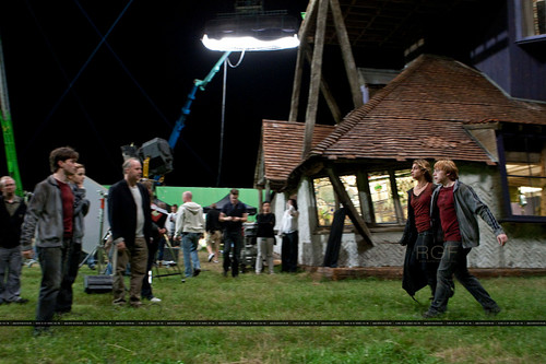  BTS фото from HP and Deathly Hallows