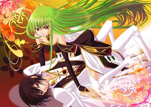 C.C and Lelouch
