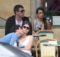 Cory & Lea Have Lunch At Les Deux Magots - July 2, 2012 - cory-monteith photo