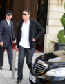 Cory & Lea Leave Their Hotel in Paris -June 3, 2012 - cory-monteith photo