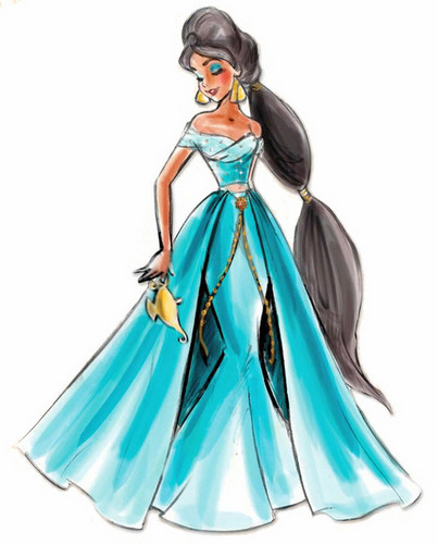  Disney Designer Princesses: jasmin