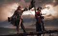 Disney Dream Portraits: Johnny Depp as Jack Sparrow and Patti Smith as "Second Pirate" - disney photo