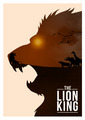 Disney Movie Minimalist Poster: The Lion King - disney fan art