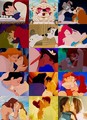 Disney Princesses Kisses - disney-princess photo