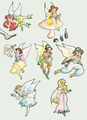 Disney Princesses as Fairies - disney-princess fan art