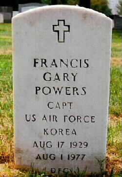  Francis Gary Powers (August 17, 1929 – August 1, 1977)