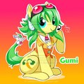 Gumi as a pony. - my-little-pony-friendship-is-magic fan art