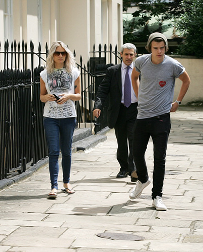  Harry Styles and Lou Teasdale - London, UK 05/07/2012