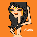 Heather- photoshoot 1 theme: dramatic makeup - total-drama-island fan art