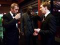 Hugh Laurie with Benedict Cumberbatch and Idris Elba @ GQ MOTY awards - hugh-laurie photo