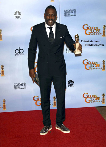  Idris Elba Golden Globes 2012