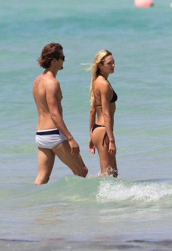 In Bikini In Miami Beach [3 July 2012]