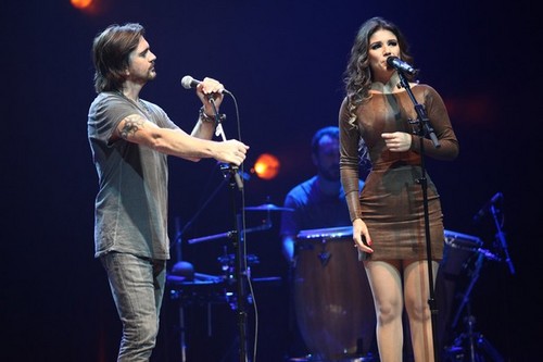 Juanes said to Paula:this belt is not normal, I'm in love