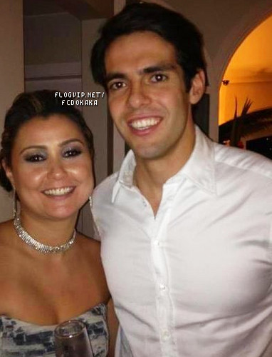 Kaka during his cousin wedding in Brazil last week