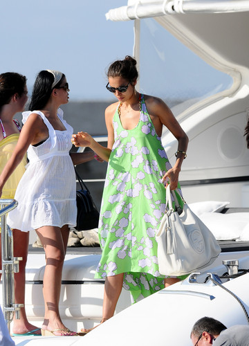  Leaving A Yatch In St Tropez [3 July 2012]