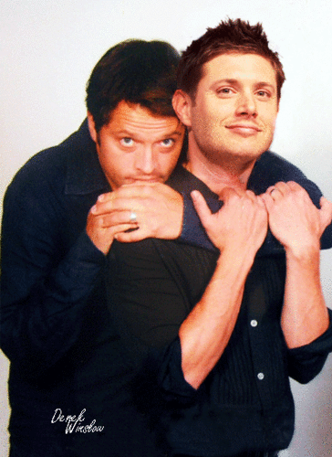  Misha & Jensen Hug!