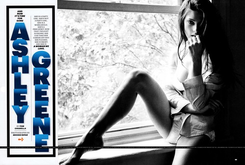  New scans featuring Ashley from Esquire USA August 2012.