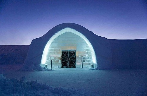  One of Sweden's Ice Homes