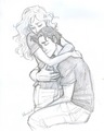 Percy and Annabeth - the-heroes-of-olympus fan art