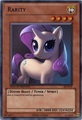 Rarity yugioh card - my-little-pony-friendship-is-magic photo