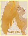 Sleeping Beauty Minimalist Poster - disney-princess photo