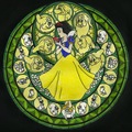 Snow White Stained Glass - disney-princess fan art