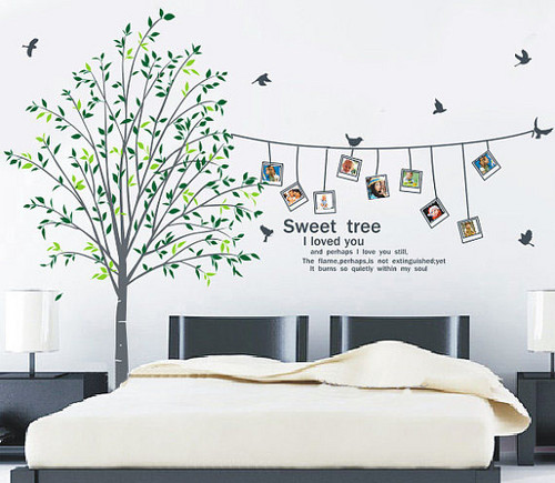  Sweet Home I Liebe Du Foto Frame Wand Sticker