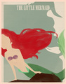 The Little Mermaid Minimalist Poster - disney-princess photo