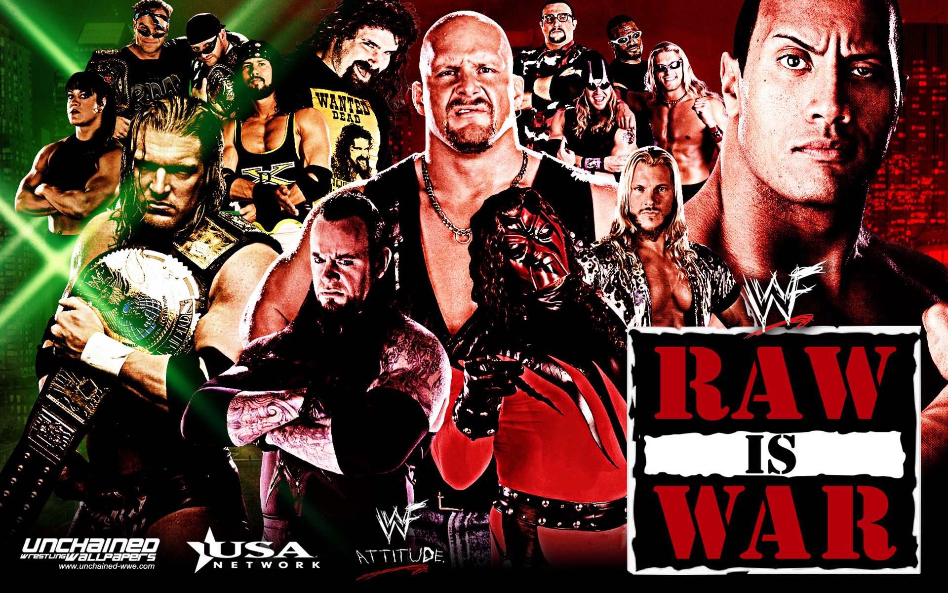 WWF Monday night Raw WWE Wallpaper (31330022) Fanpop